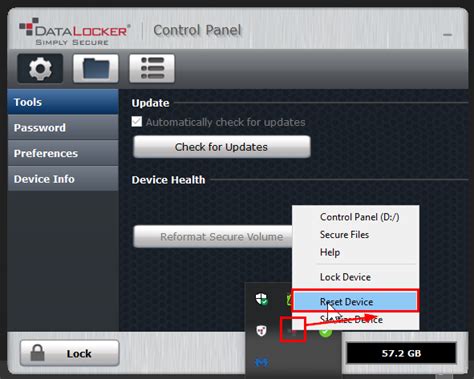 Locked Out How To Reset Your Sentry Flash Drive Datalocker Support