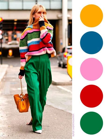 Pin By Urszula Sawicka On Moda Color Combos Outfit Color Blocking