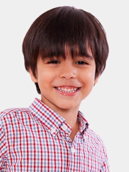 A little boy deserves a good haircut too! Low maintenance haircut with layers for little boys