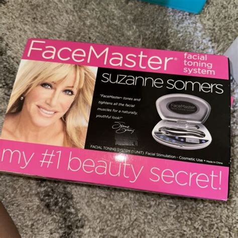 Suzanne Somers Facemaster Platinum Facial Toning System New Open Box