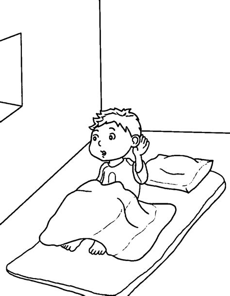 Baby Samuel Coloring Page Coloring Home