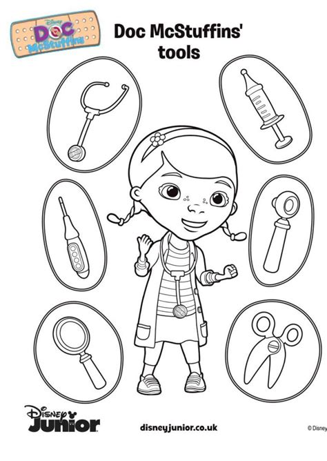 You are free to download and make it your child's learning material. Get This Doc McStuffins Coloring Pages to Print tol4