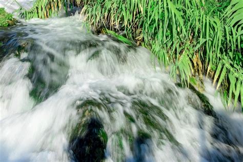 Premium Photo Motion Blur Of Waterfall During The Summer
