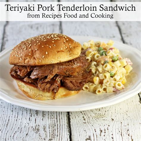 Crock Pot Teriyaki Pork Tenderloin Recipes Food And Cooking