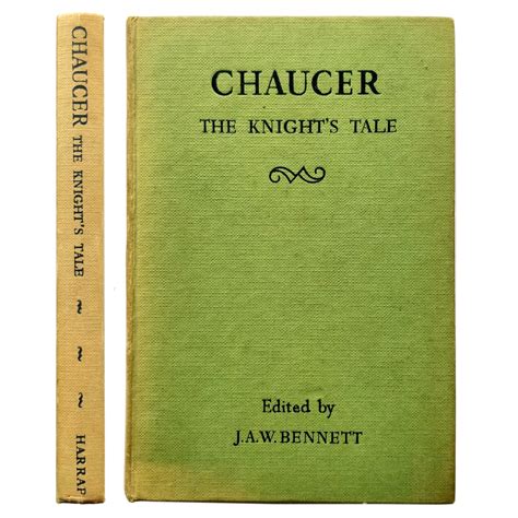 Chaucer The Knights Tale The Prudence And The Crow Collection