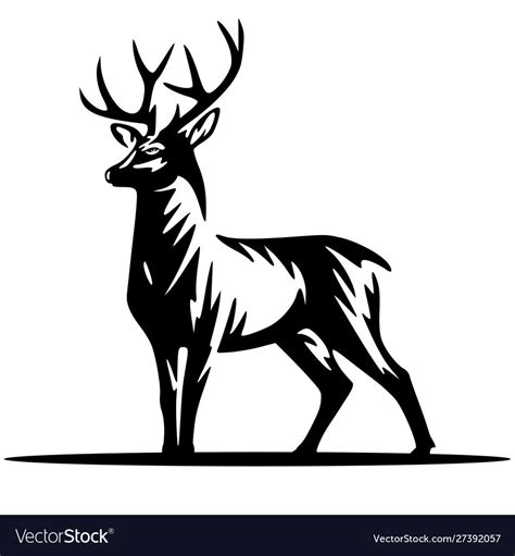 Deer Royalty Free Vector Image Vectorstock