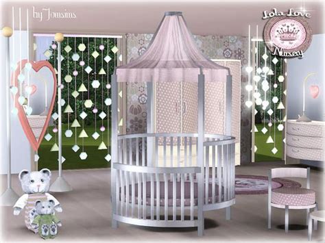 Lola Love Bed Crib Found In Tsr Category Furniture Sims Baby Sims