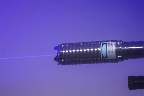 1000mw 450nm Blue Powerful Burning Laser Pointer Stainless Steel B990