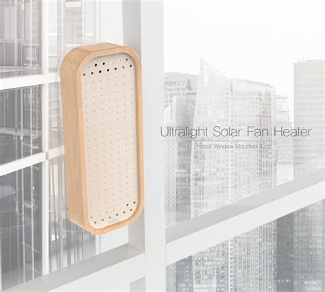 Vitia Ultralight Solar Fan Heater