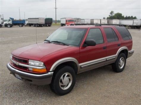 39 1996 Chevrolet Blazer Owners Manua Sell Used 1999 Chevrolet