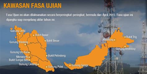 Pemancar mytv akan mula beroperasi hujung tahun 2018 dan awal tahun 2019. Semak lokasi pemancar utama kawasan... - Digital ...