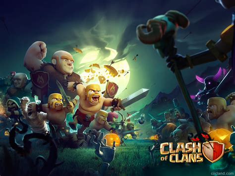 Download Clash Of S Hd Wallpaper Land By Cthomas90 Clash Of Clans