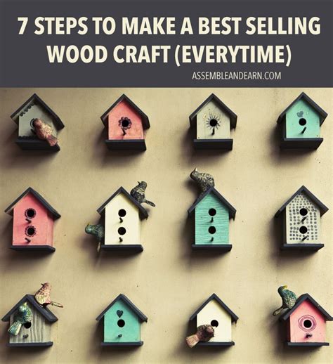 The 7 Essential Qualities Of Best Selling Wood Crafts Follow These