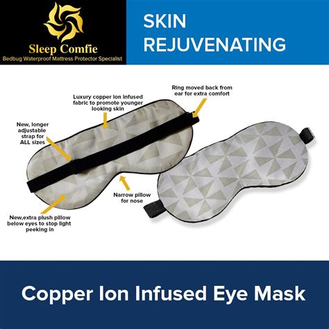 Copper Infused Eye Mask Sleep Comfie