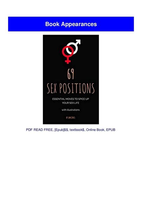 [pdf] 69 sex positions essential moves to spice up your sex life with illustrations pdf free