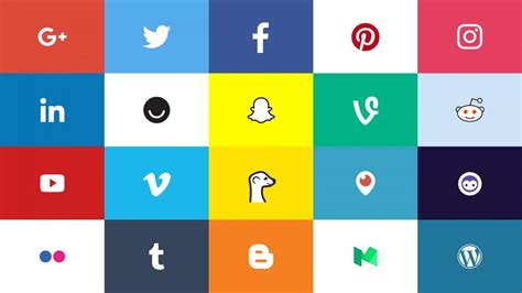 Social Media Logos 2017 Top 20 Networks Official Assets Dustntv