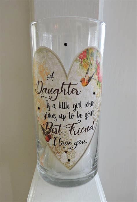 Daughter Candle Holder Daughter T Daughter Birthday Etsy