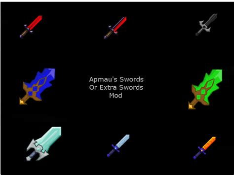 Swords From Aphmaus Roleplay Mod 189 Minecraft Mod