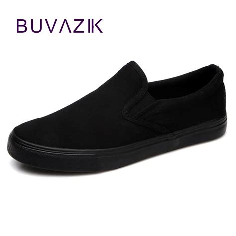 2018 New Fashion All Black Womens Canvas Shoe Slip On Sneaker High