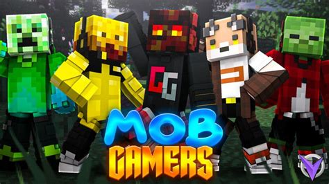 Mob Gamers By Team Visionary Minecraft Skin Pack Minecraft
