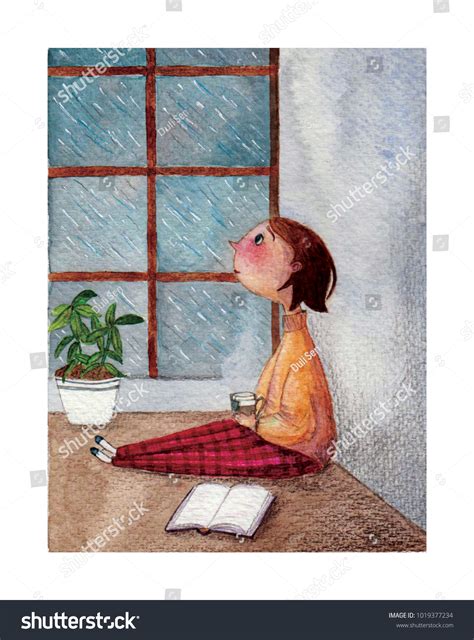 46 Rainy Day Child Read Images Stock Photos And Vectors Shutterstock
