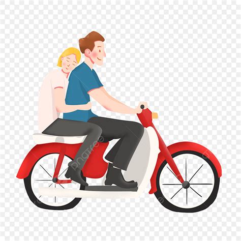 Skeleton Riding Motorcycle Clipart Transparent Png Hd The New Couple