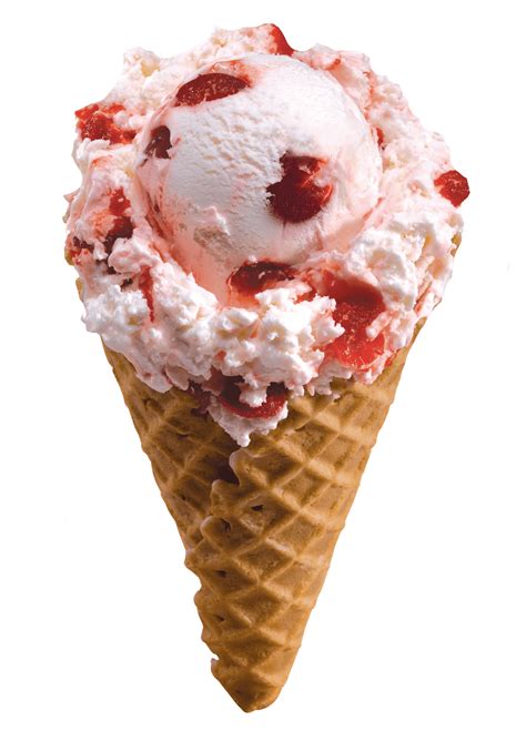 Strawberry Horn Ice Cream Transparent Png Stickpng
