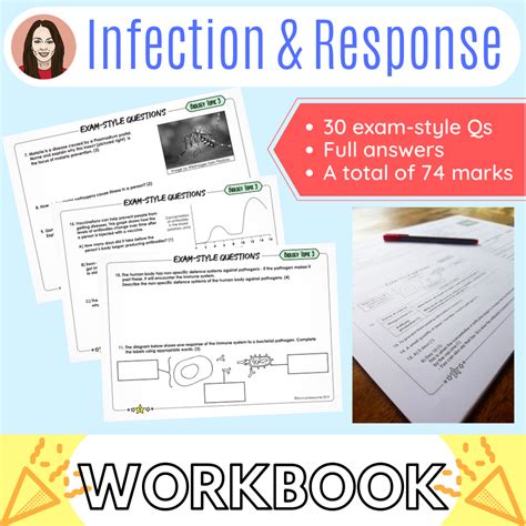 Studyalong Workbook Gcse Biology Topic 3 Infection And Response
