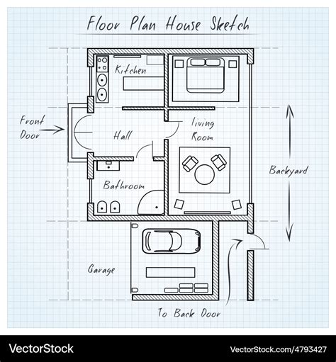 51 House Plan And Sketch