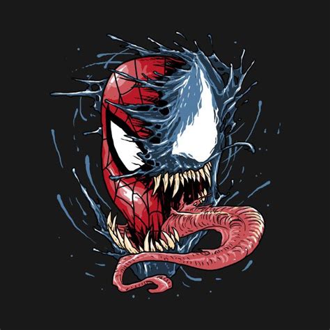 Check Out This Awesome Venomvsspiderman Design On Teepublic