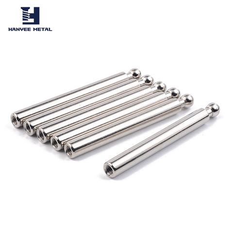 Furniture Hardware Nickel Plated Metal Threaded Clevis Threaded Pin