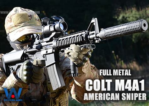 Wa Colt M4a1 American Sniper Gbbr Popular Airsoft Welcome To The