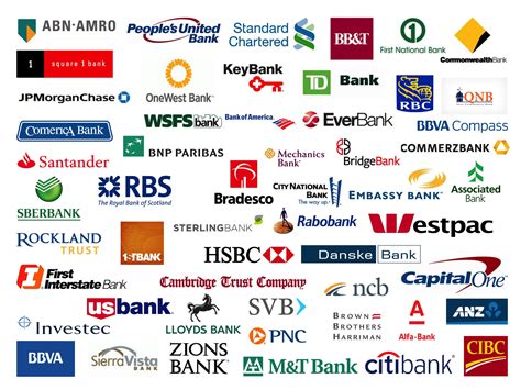 Many Different Types Of Bank Logos And Their Meanings
