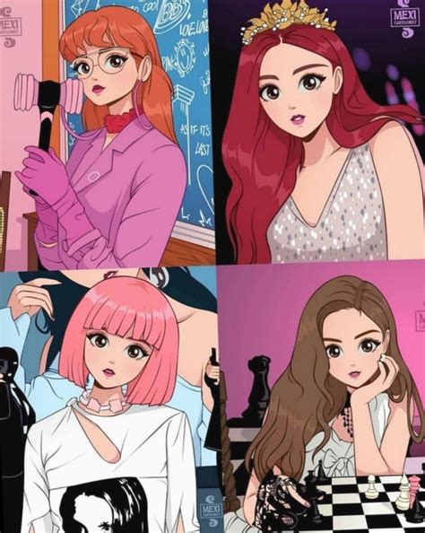 Bts And Blackpink Anime Wallpaper 12 Bts And Blackpin