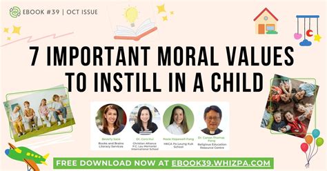 7 Important Moral Values To Instill In A Child Whizpa