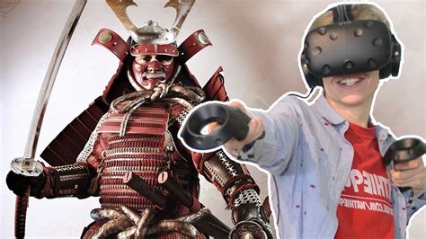 Virtual Reality Samurai Simulator Death Dojo Vr Htc Vive Gameplay