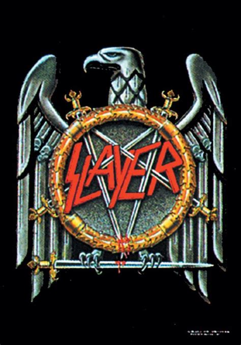 Slayer Eagle Poster Flagteutonic Metal Shop