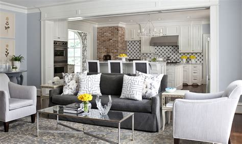 As we know, dealing with living room means you are dealing with the heart of the house. Charcoal Gray Sofa - Transitional - living room - Sherwin ...