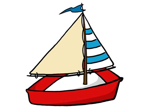 Sailboat Yacht Cartoon Clip Art Dromggf Top Clipartix