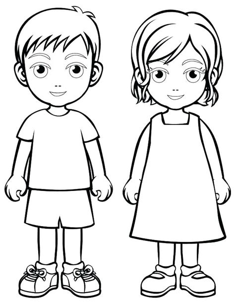 Human Body Coloring Pages For Kids At Free Printable