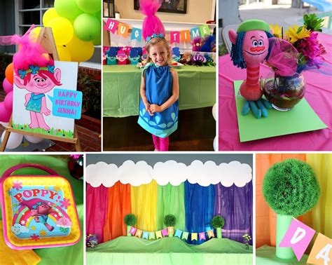 Invite And Delight Trolls Birthday Decorations And Delights