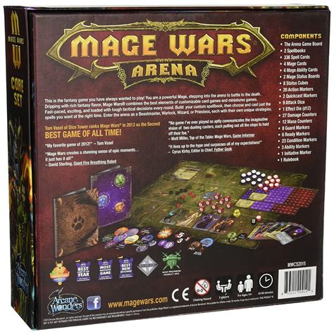 Arcane Wonders Mage Wars Arena Board Game — Toycra