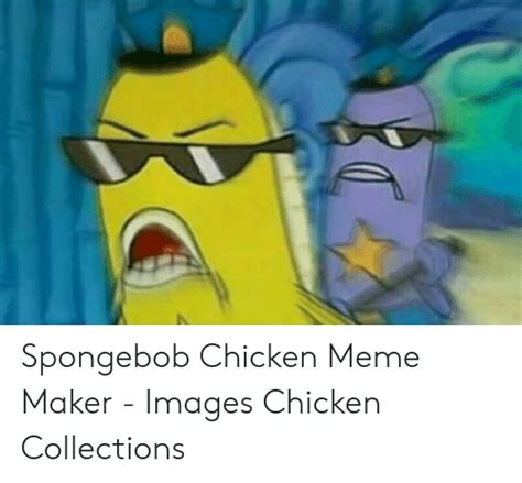 Spongebob Chicken Meme Maker