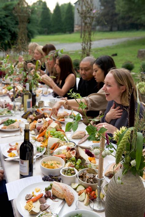 her dinner party was more wonderful than she ever imagined here s why backyard dinner party