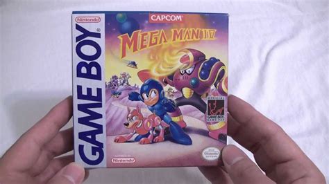 Mega Man Iv 4 Game Boy Gb Complete In Box Unboxing Youtube