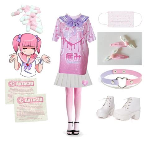 Menhera By Konana Liked On Polyvore Featuring Medical Yumekawaii