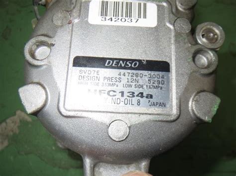 Used A C Compressor DAIHATSU Hijet Atrai 2012 ABA S331G 88320B5010
