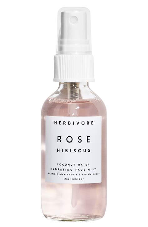 Herbivore Botanicals Rose Hibiscus Hydrating Face Mist Face Care Tips