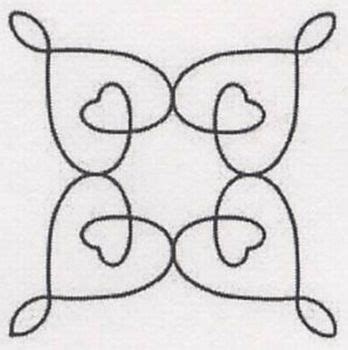 I created five different designs to choose from. Hearts 4 inch Stencil 914QC - 045285009140 Quilt in a Day ...