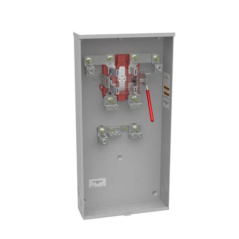 It shows how the electrical wires are interconnected and can also show where fixtures and components may be connected to the system. Milbank 320 Amp 4 Terminal Ringless Underground Meter Socket-R1129-O-K3L-K2L - The Home Depot